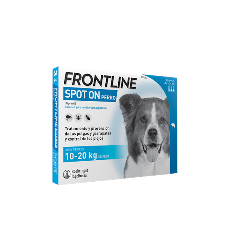 Frontline Spot On 10-20 kg antiparasitario perros image number null